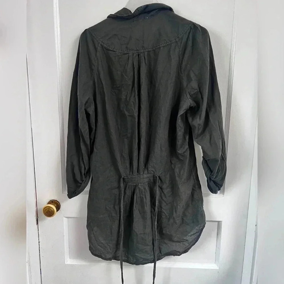 James Perse Black Button Up Top - Picture 3 of 4